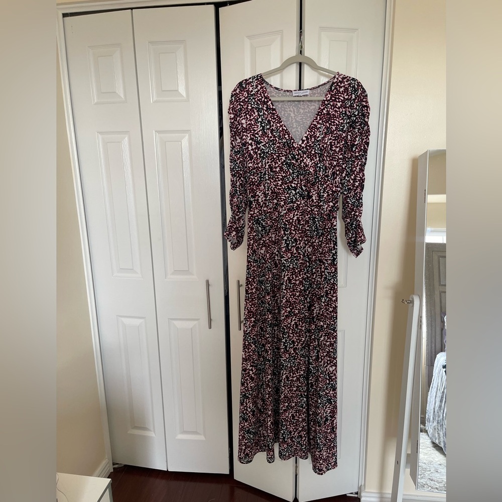 Womens Gibson Latimer Wrap V-Neck with 3/4 Sleeves Size XXL